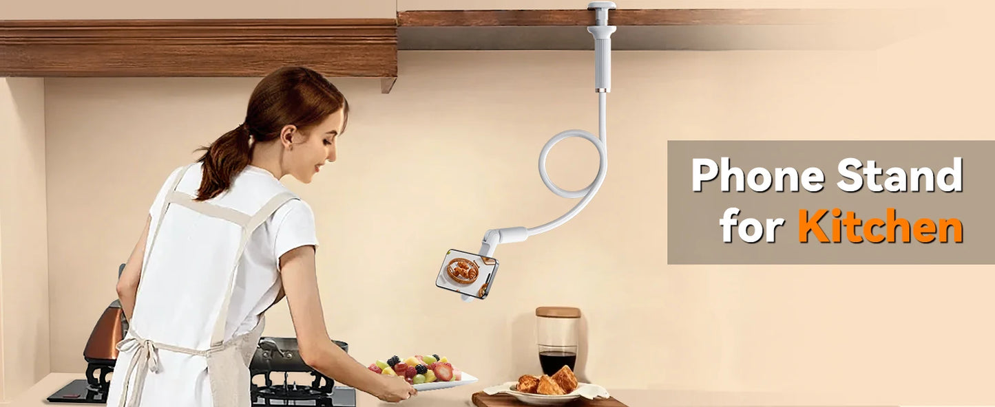 Universal Gooseneck Phone Stand Holder Magnetic