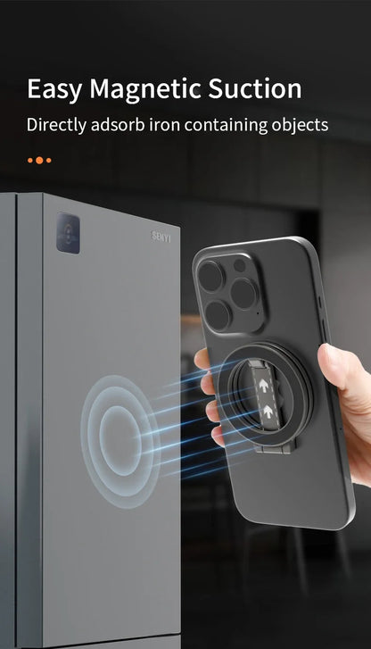 Double-Sided Magnetic Phone Ring Holder for MagSafe Kickstand