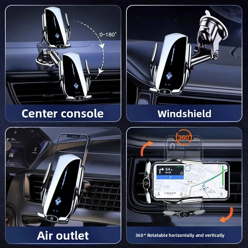 Wireless Charger For Car Mobile Cell Phone Holder Support