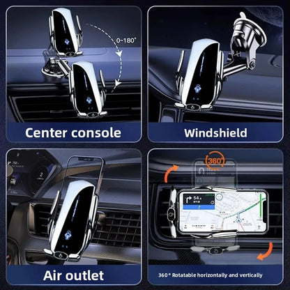 Wireless Charger For Car Mobile Cell Phone Holder Support