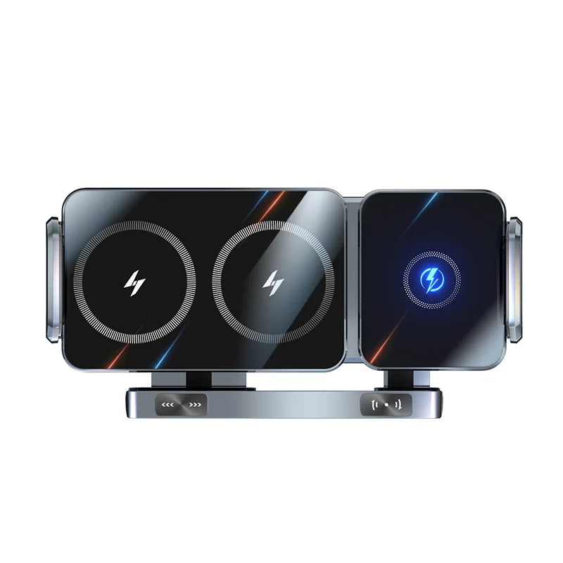 New 15W Wireless Fast Car Charger Mount Gravity Car Phone Holder