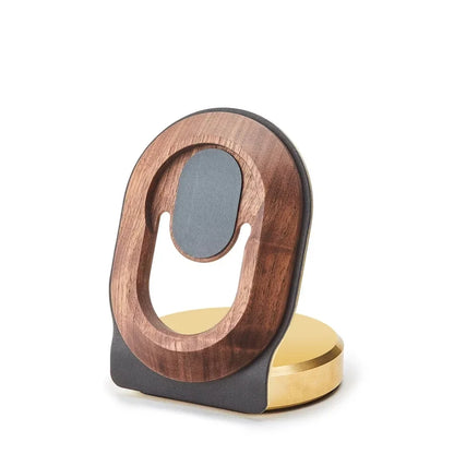 Wood Mobile Phone Base Magsafe Magnetic Charging Wireless Stand