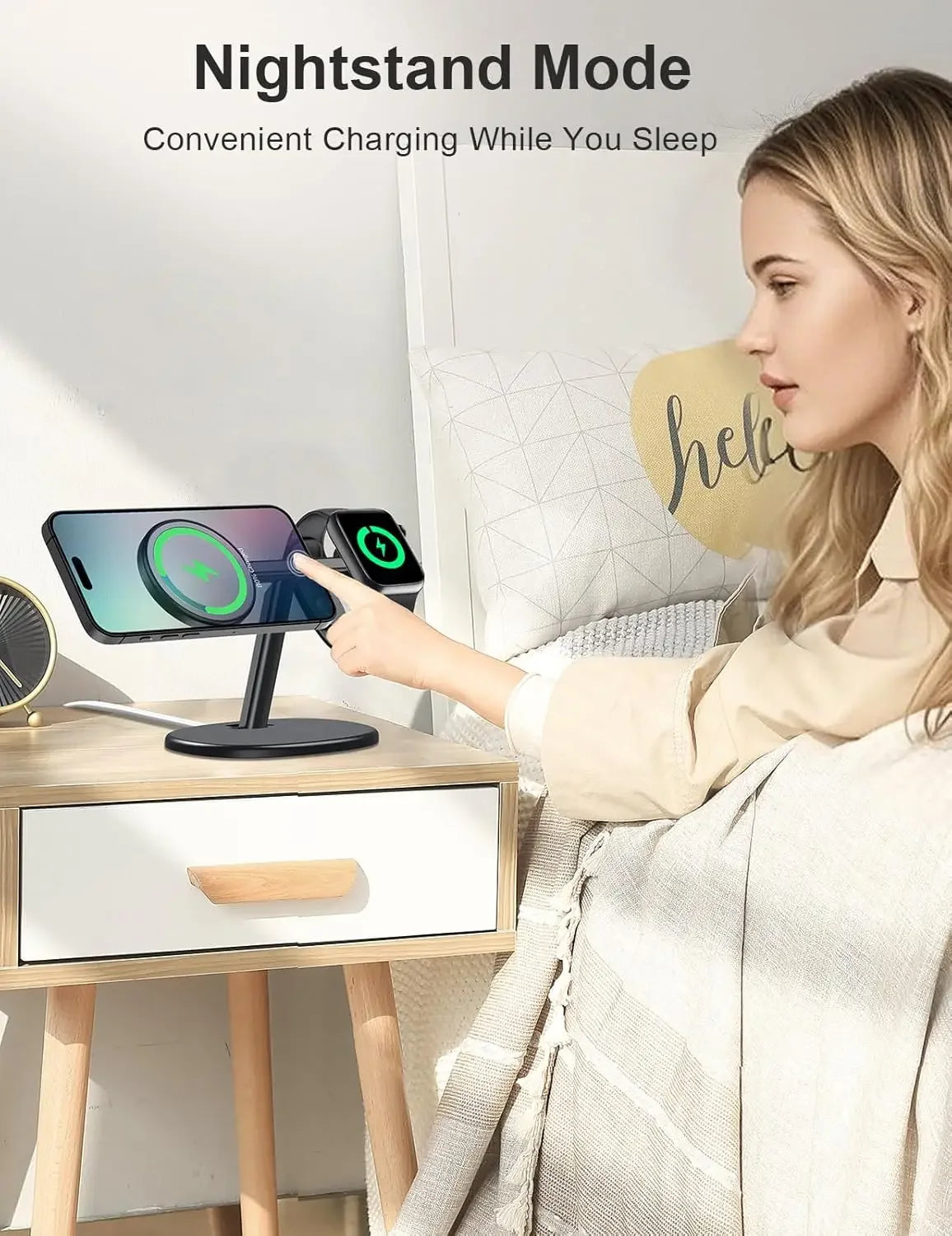 2-in-1 MagSafe Charging Cradle Dock