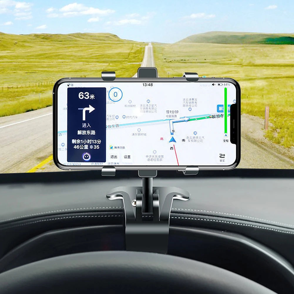 Car Dashboard Support 360 Degree Rotating Auto Grip Phone Holder