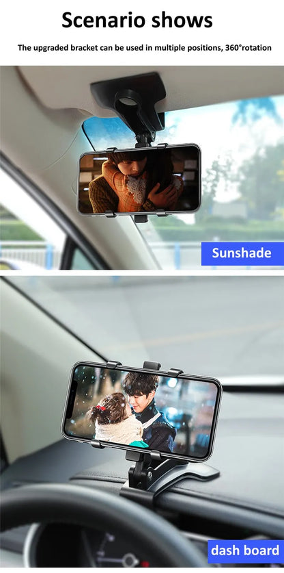 Universal Car Mobile Phone Holder Easy Clip Mount Stand Panel