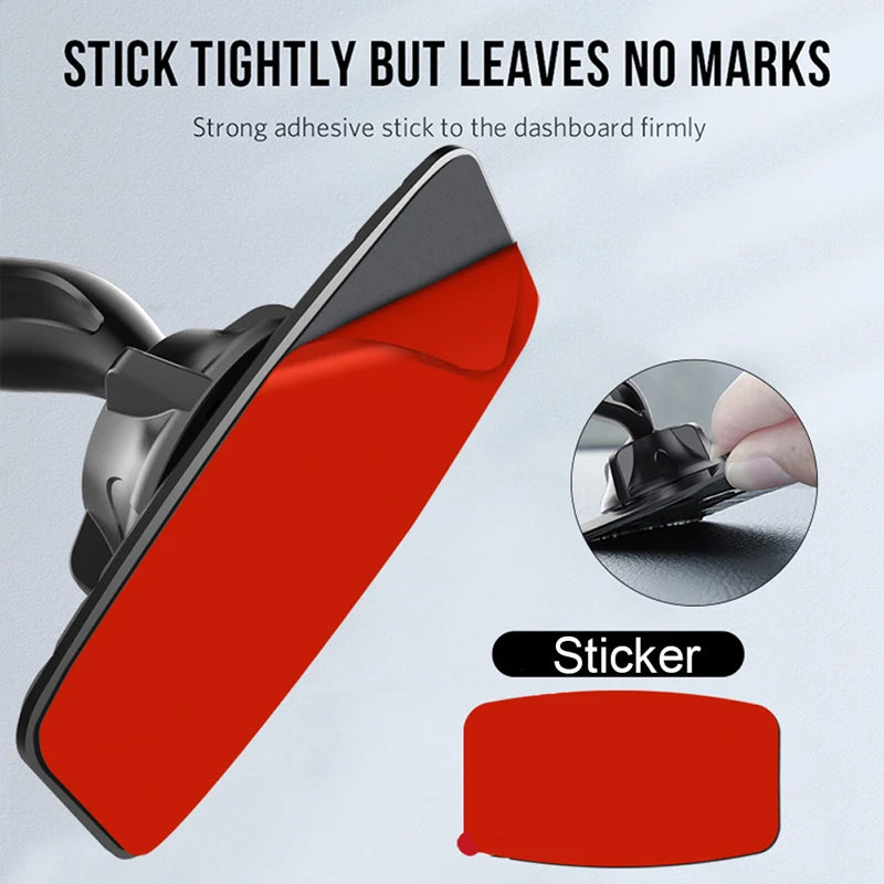 Universal 17mm Ball Head Car Dashboard Sticker Base