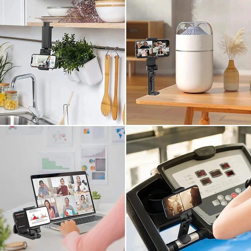 STTKGZD Airplane Phone Holder Portable Foldable Desktop Bracket