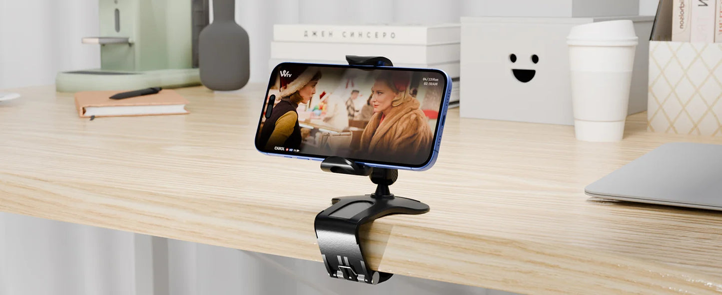 360 Degree Rotation Dashboard Cell Phone Holder for Car