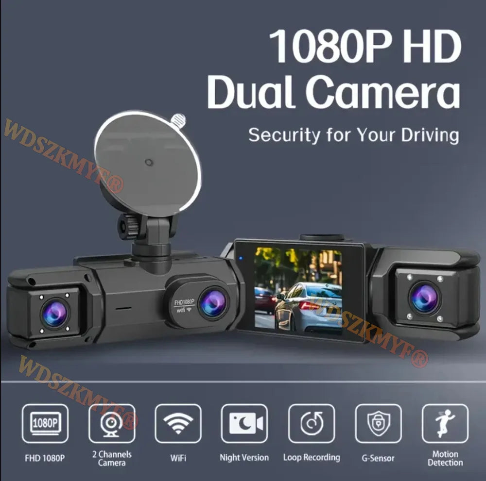 WIFI Dash Cam For Car Camera 1080P Video Recorder
