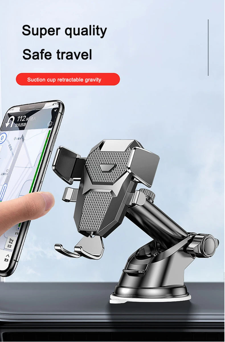 New Universal Sucker Car Phone Holder 360 Rotatable Support