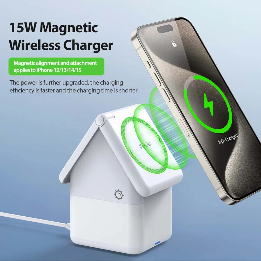 Magnetic Wireless Charging Stand Watch Bracket Holder