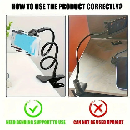 360 Rotate Clip Mobile Phone Holder Stand Portable Stand