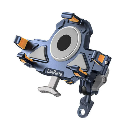 Universal  Motorcycle Phone Holder Alloy Anti-Shake 360° Adjustable