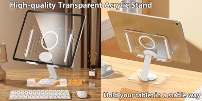 Tablet Stand Holder for Bed Rotatable Phone Stand Holder Long Arm