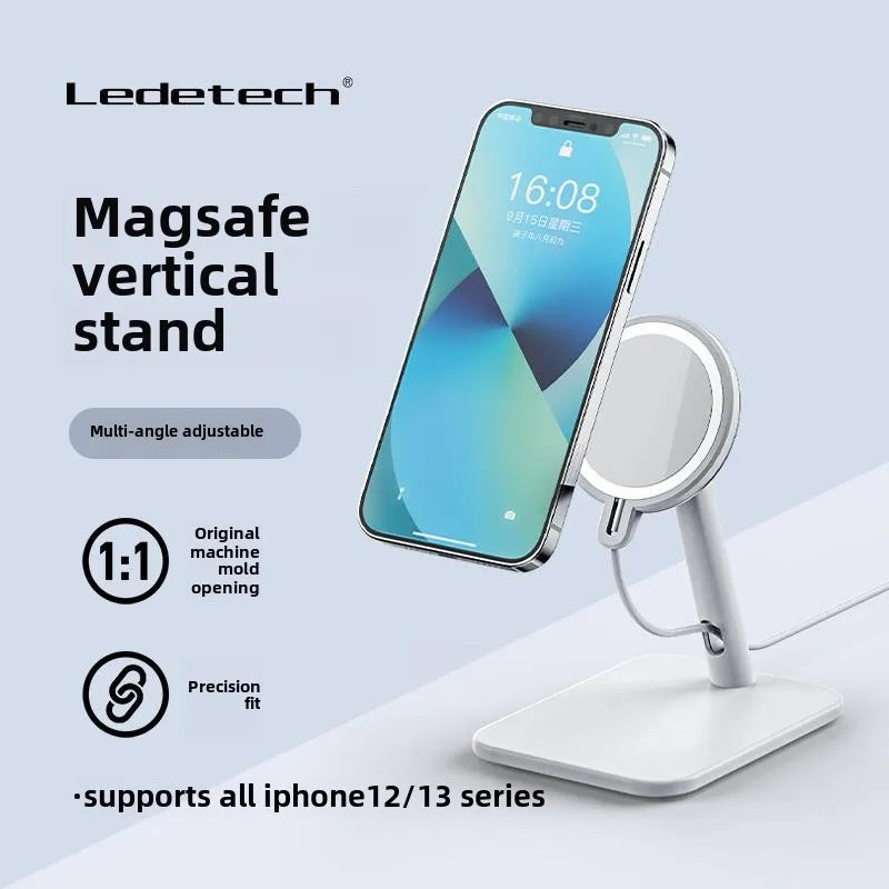 Magnetic Phone Holder Stand with Wireless Charger