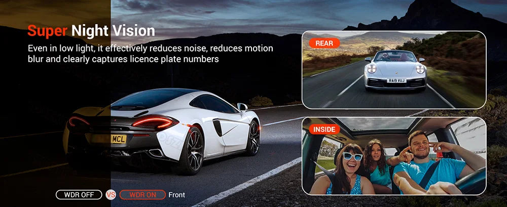 WIFI Dash Cam For Car Camera 1080P Video Recorder