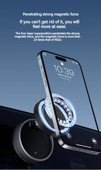15W Universal Car Magnetic Phone Wireless Charging Holder