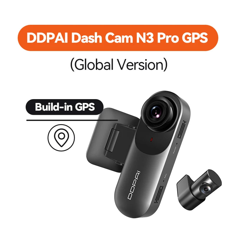 DDPAI Mola N3 Pro Dash Camera Driving Vehicle Cam