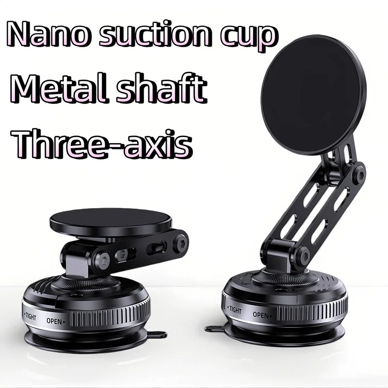 Universal Vacuum Suction Cup Magnetic Car Phone Holder