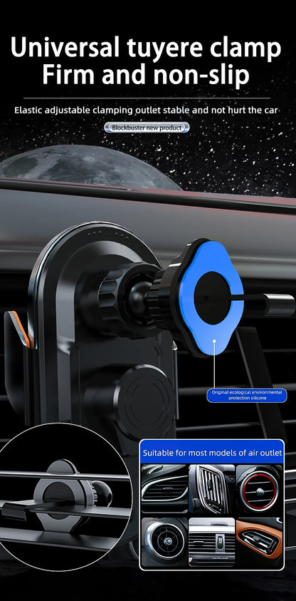 Car Wireless Phone Holder Stand 66W Fast Charging Station Charger