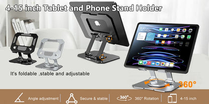 Tablet Stand Holder for Bed Rotatable Phone Stand
