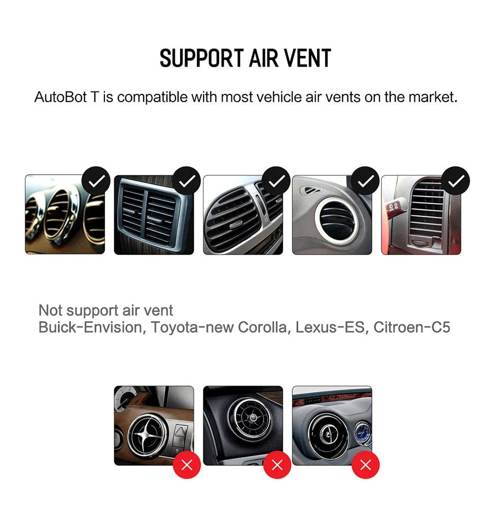 Magnetic Car Phone Holder Air Vent Mount
