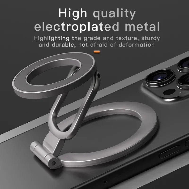 For MagSafe Double Sided Magnetic Phone Ring Holder