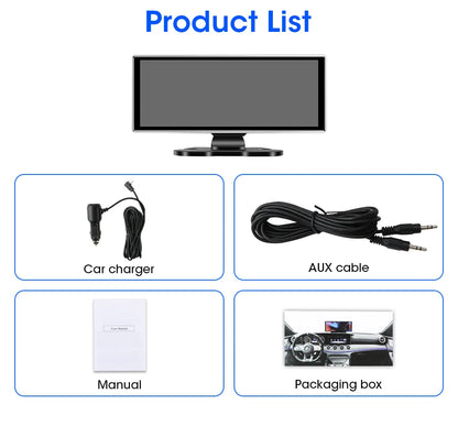 10/11.26 inch Dash Cam 4K Car DVR Wireless Dual Lens