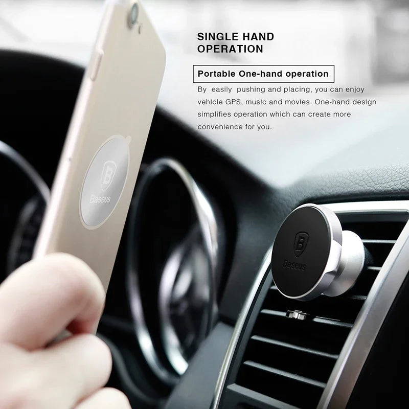 Baseus Car Phone Holder Phone Holder Air Vent Mount Car