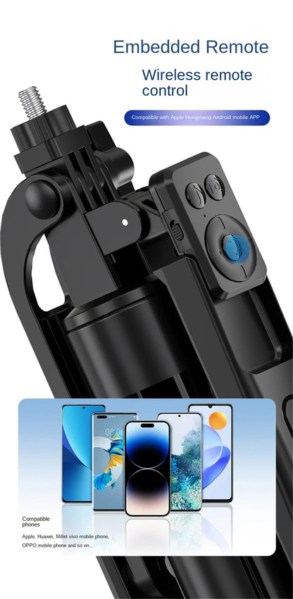 Bluetooth Wireless Selfie Stick Tripod Extendable Monopod