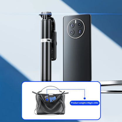 Q02 Foldable Tripod Selfie Stick Wireless Bluetooth