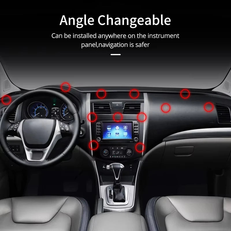 Magnetic Car Holder For IPhone Samsung Mobile Phone Holder Stand