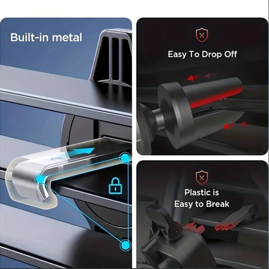 Car Phone Holder Car Air Vent Clip Mount Mobile Cell Stand