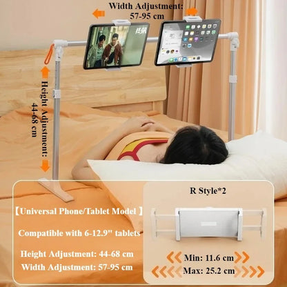 Eary Foldable Tablet Phone Holder Stand for Bed Overhead Mount