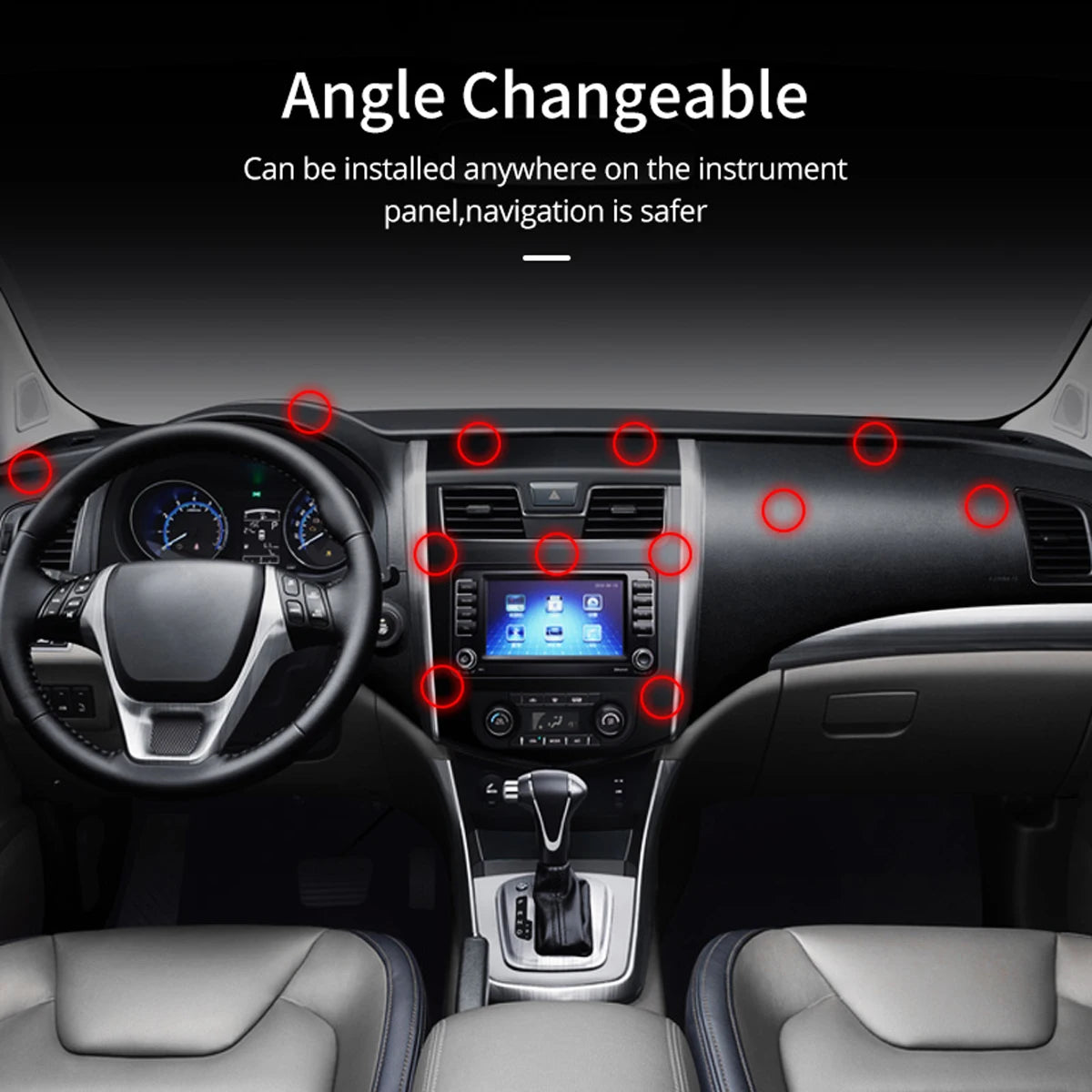 Magnetic Car Phone Holder Stand 360 Degree Mobile