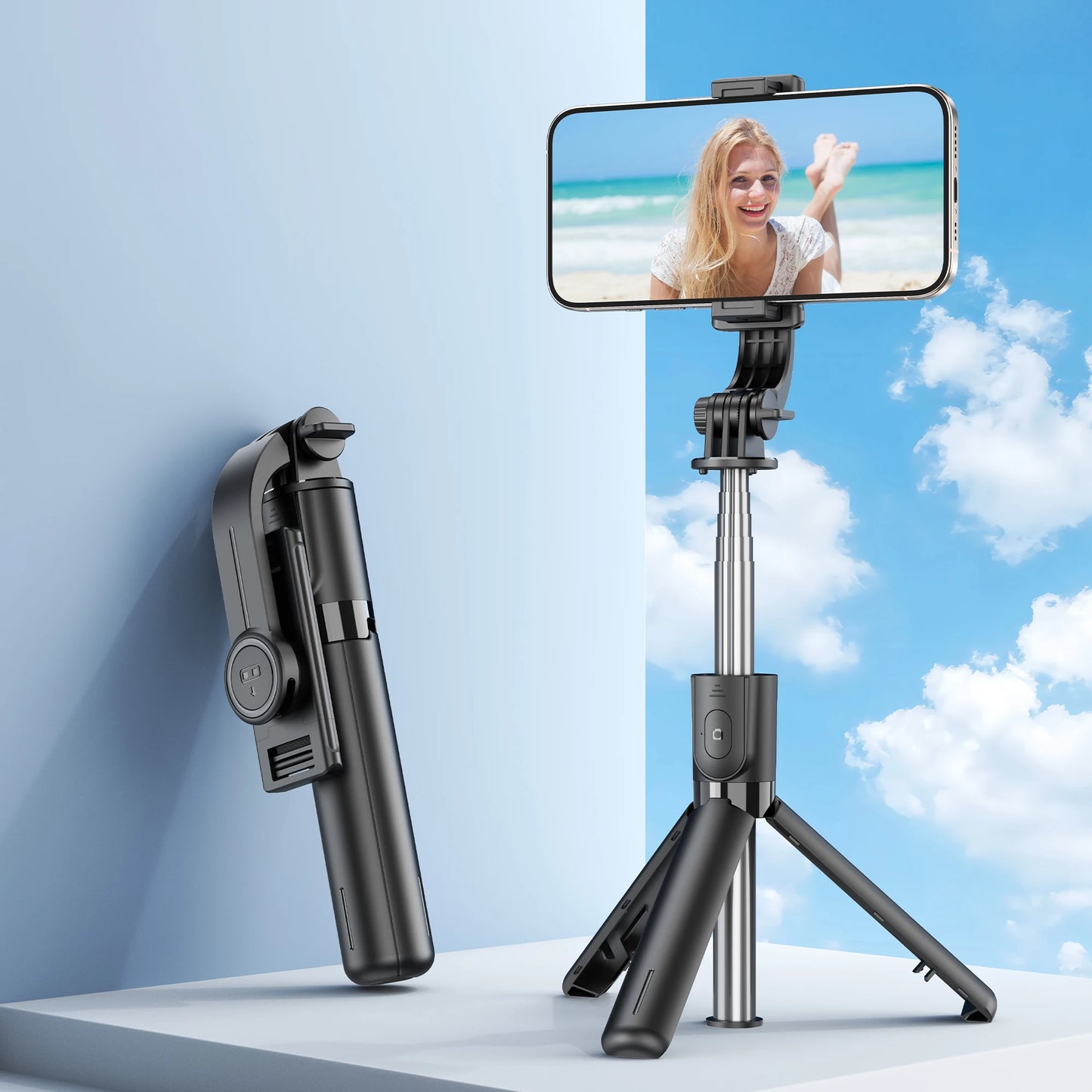 F01 Selfie Stick Portable Tripod Phone Stand