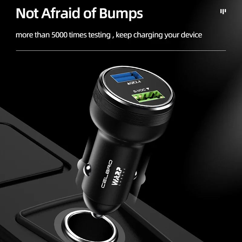 Car USB Phone Charger Fast Charging For Oneplus