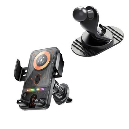 2025 New F18 Car Wireless Charger Holder