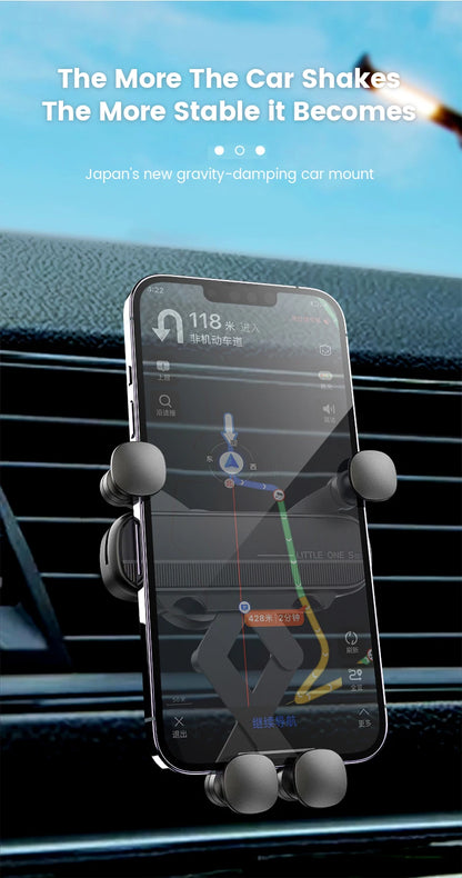 Gravity Car Phone Holder Air Vent Mount Cell Phone Holder