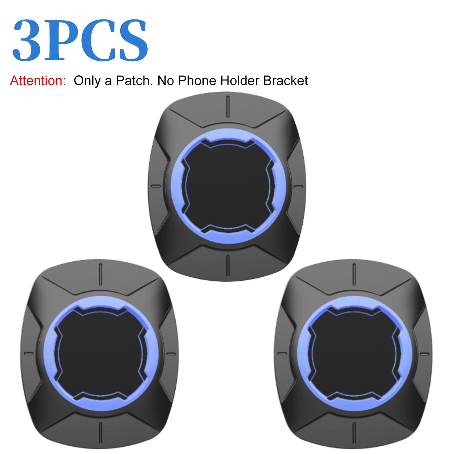 1-3PCS Bicycle Mobile Phone Bracket Patch Sticker GPS