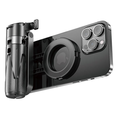 Magnetic Phone Tripod Wireless Phone Grip Selfie Stick