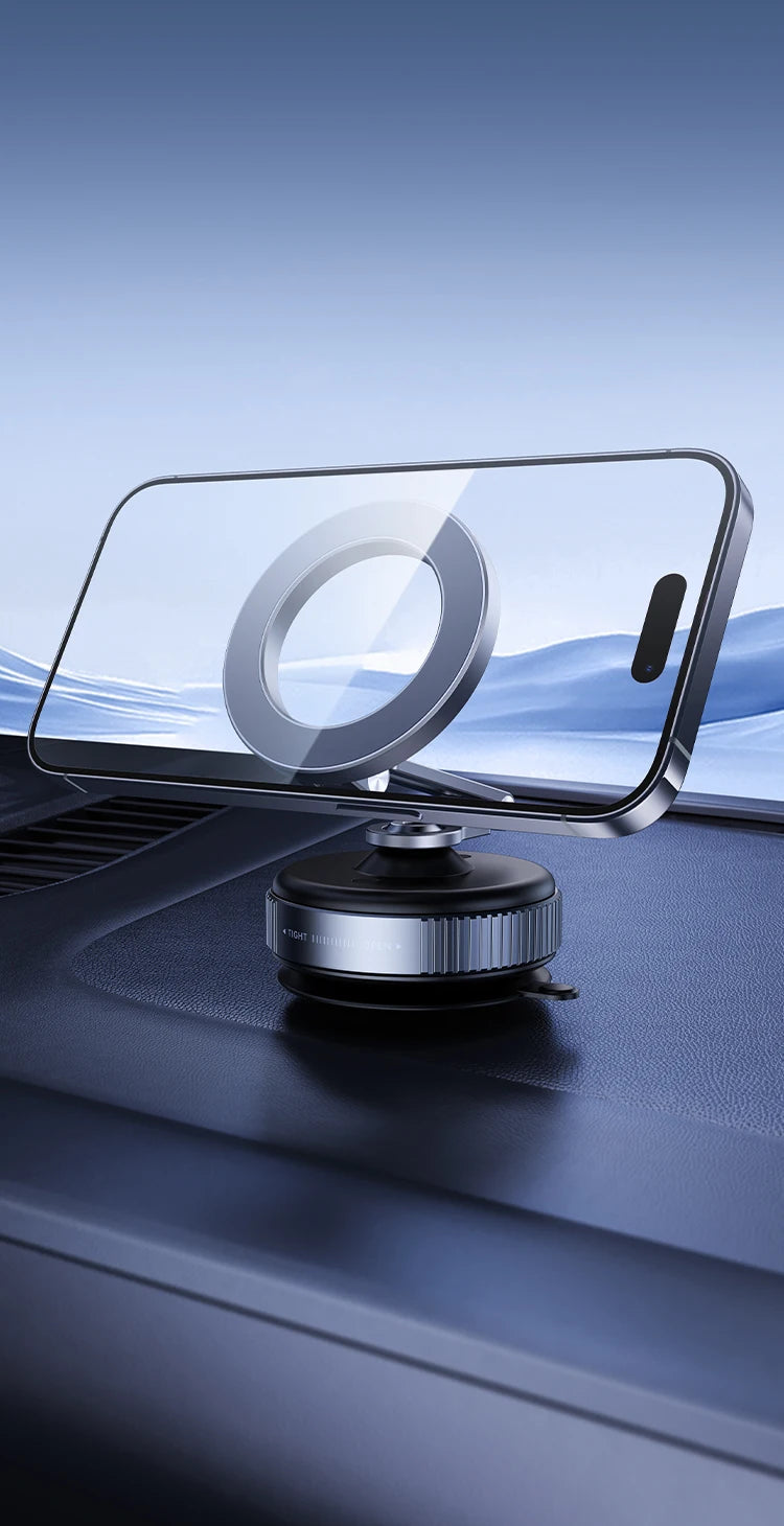 Vacuum Adsorption Car Magnetic Phone Holder