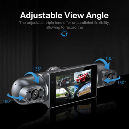 360 Degree Car DVR 4*1080P Video Recorder WIFI GPS Dash Cam