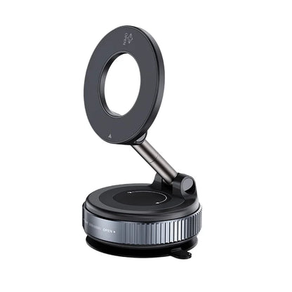 Vacuum Suction Magnetic Car Phone Holder for Glass Surface