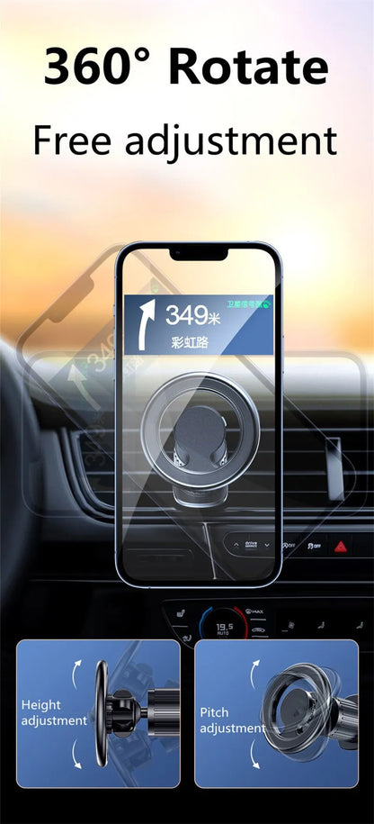 Car Magnetic Phone Holder for Magsafe Ring Paste Dashboard