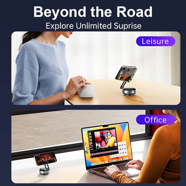 New Arrival Foldable Dashboard Magnetic Vacuum Suction Cup