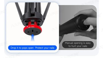 Bluetooth Selfie Stick Tripod Auto Pop-Up Foldable Holder