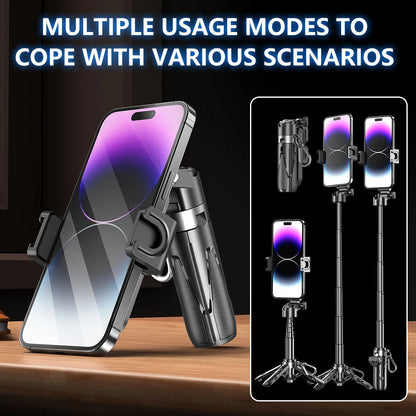 New Handheld Selfie Stick Tripod Stand Foldable Phone Holder