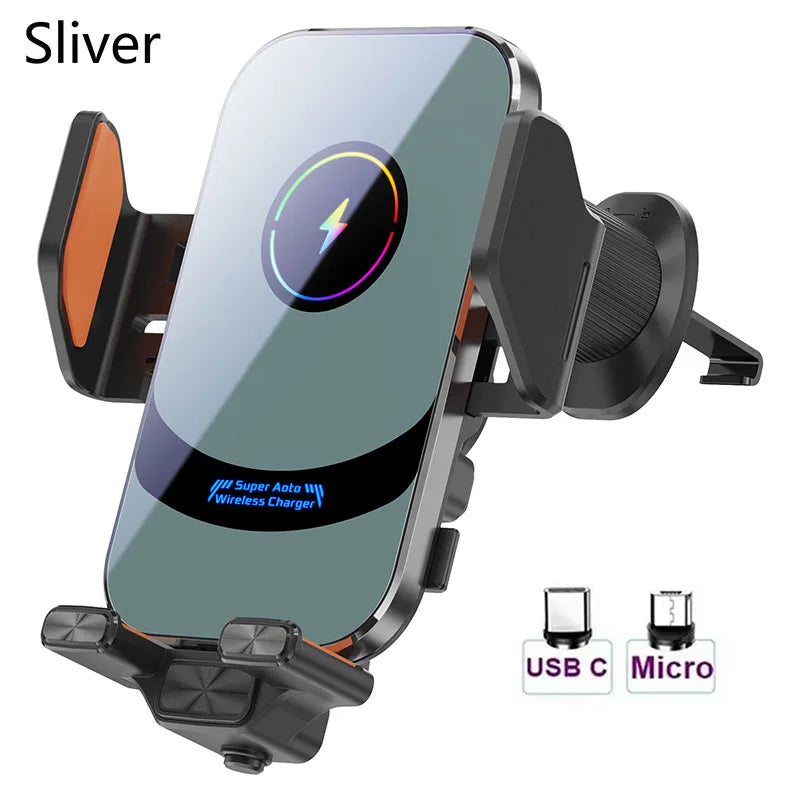66W Wireless Car Phone Holder Fast Charging Magnetic Charger