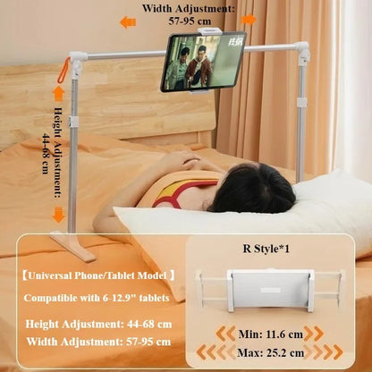 Eary Foldable Tablet Phone Holder Stand for Bed Overhead Mount